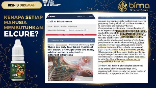 Kenapa butuh ELCURE 1
