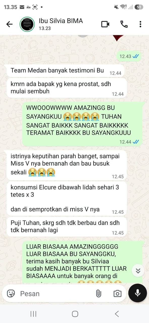 Testimoni pelanggan ELCURE 1